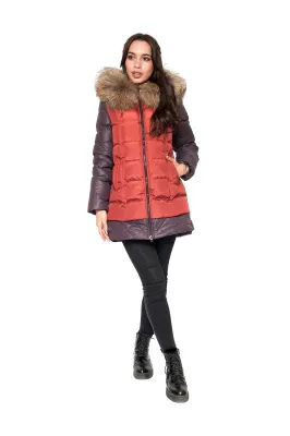 Паула терракот коричневый