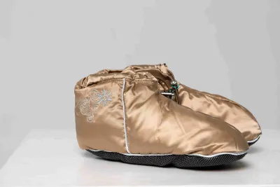 Ботиночки женские бежевый-min